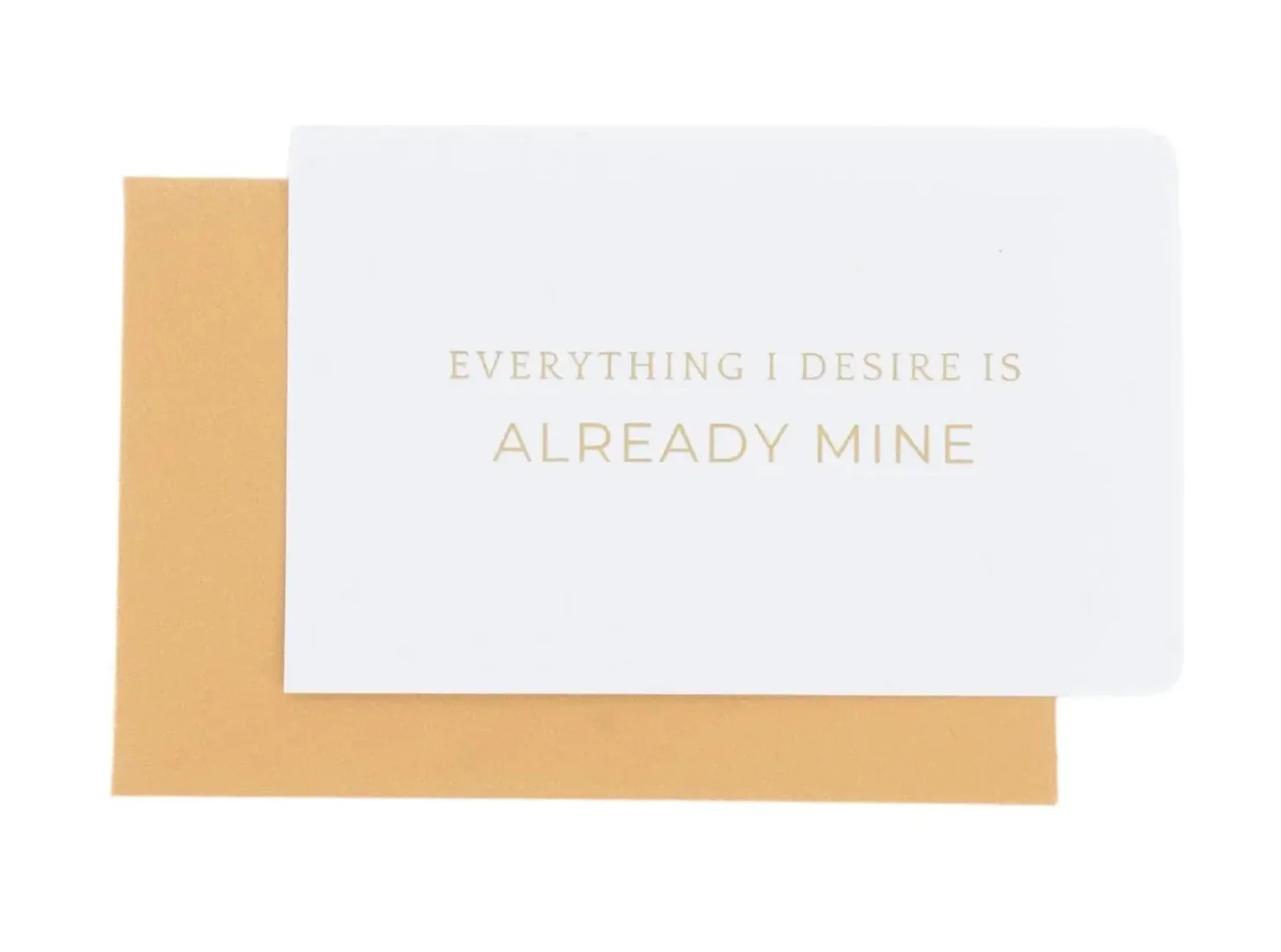 Manifestation Affirmation Card �C Pocket-Sized Reminder