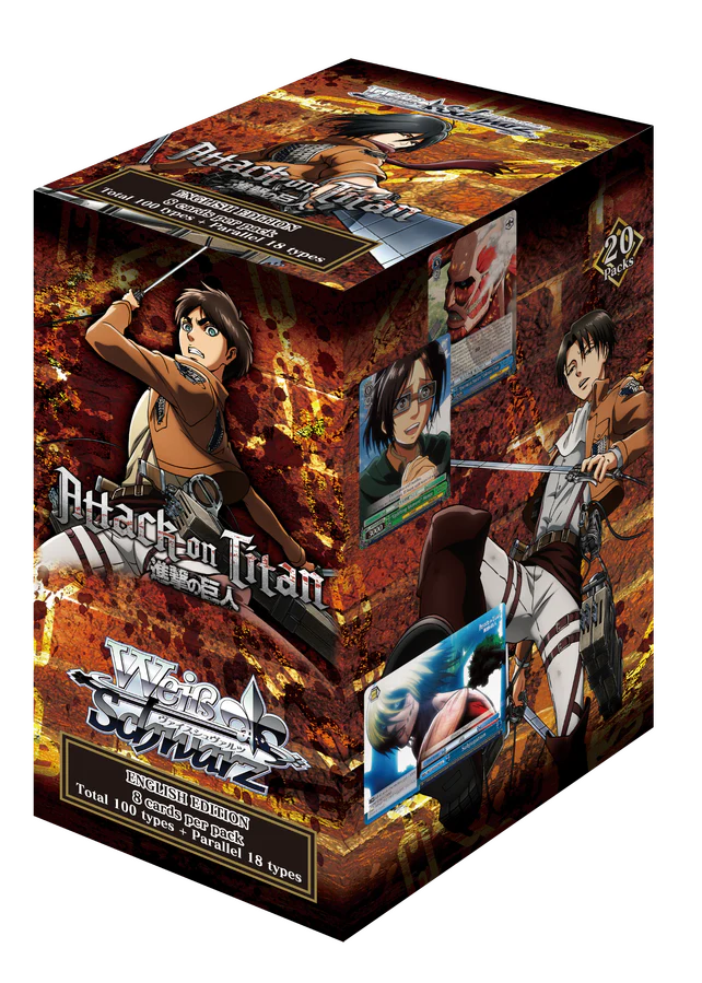 [Weiss Schwarz] Attack on Titan Booster Box