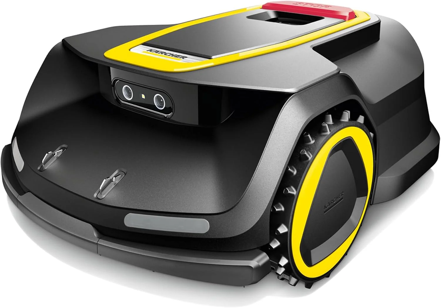 Kärcher Mähroboter RCX 6, ohne Begrenzungskabel, Flächenleistung: 3.000 m², Paralleles Bahnenfahren, bis zu 70% Steigung, rasenschonende Traktion