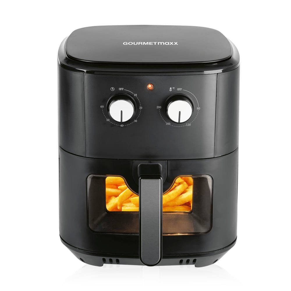 Heißluftfritteuse 6,2 L (1500 W), AirFryer mit Abschaltautomatik