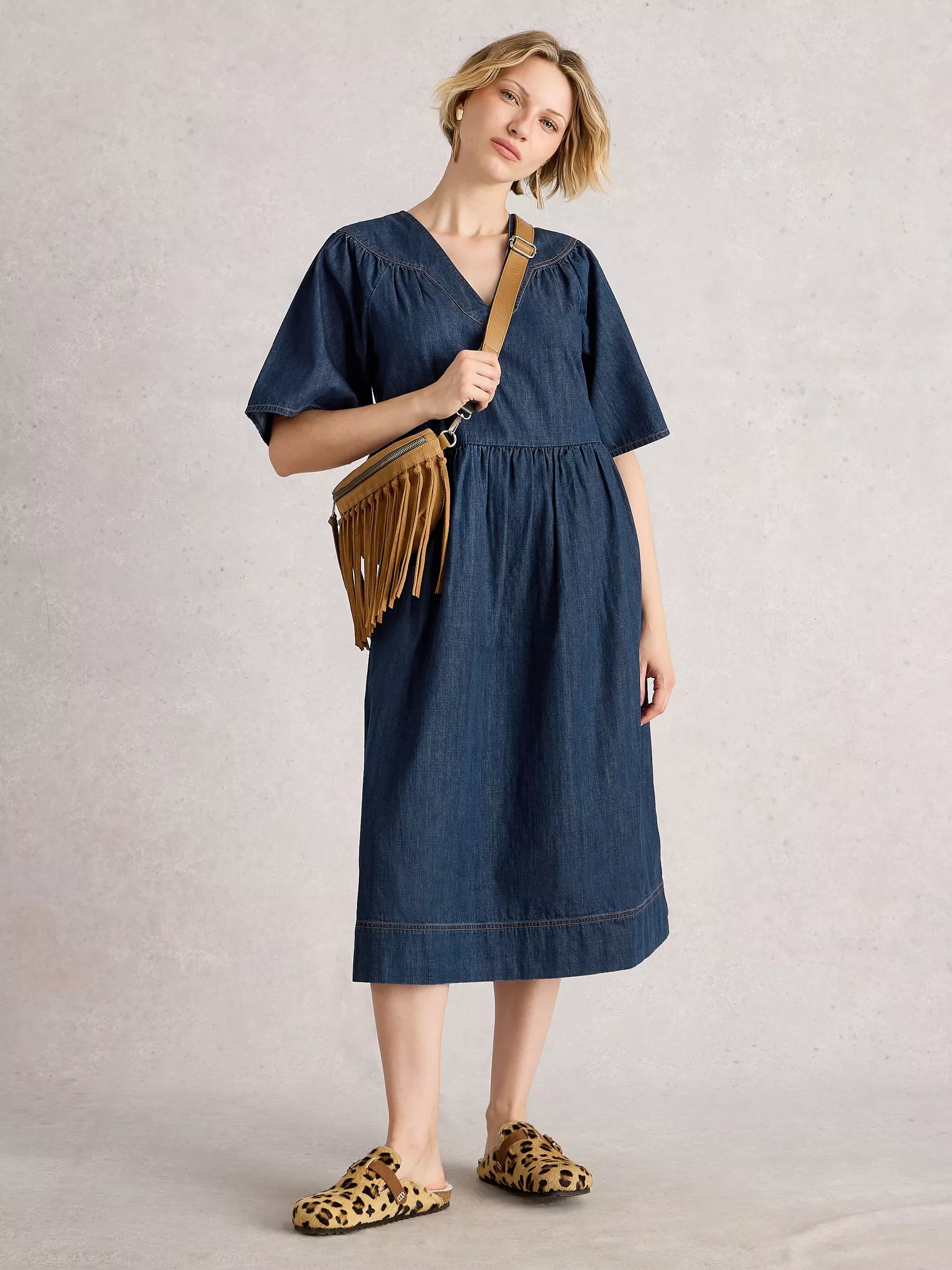 White Stuff Leo Denim Dress