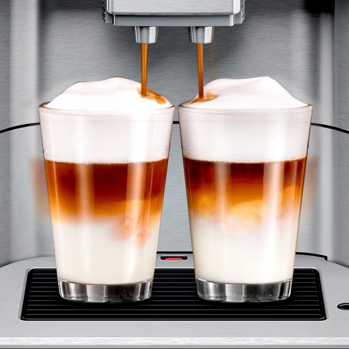 Kaffeevollautomat EQ6 plus s700 TE657503DE, Doppeltassenfunktion, Keramikmahlwerk