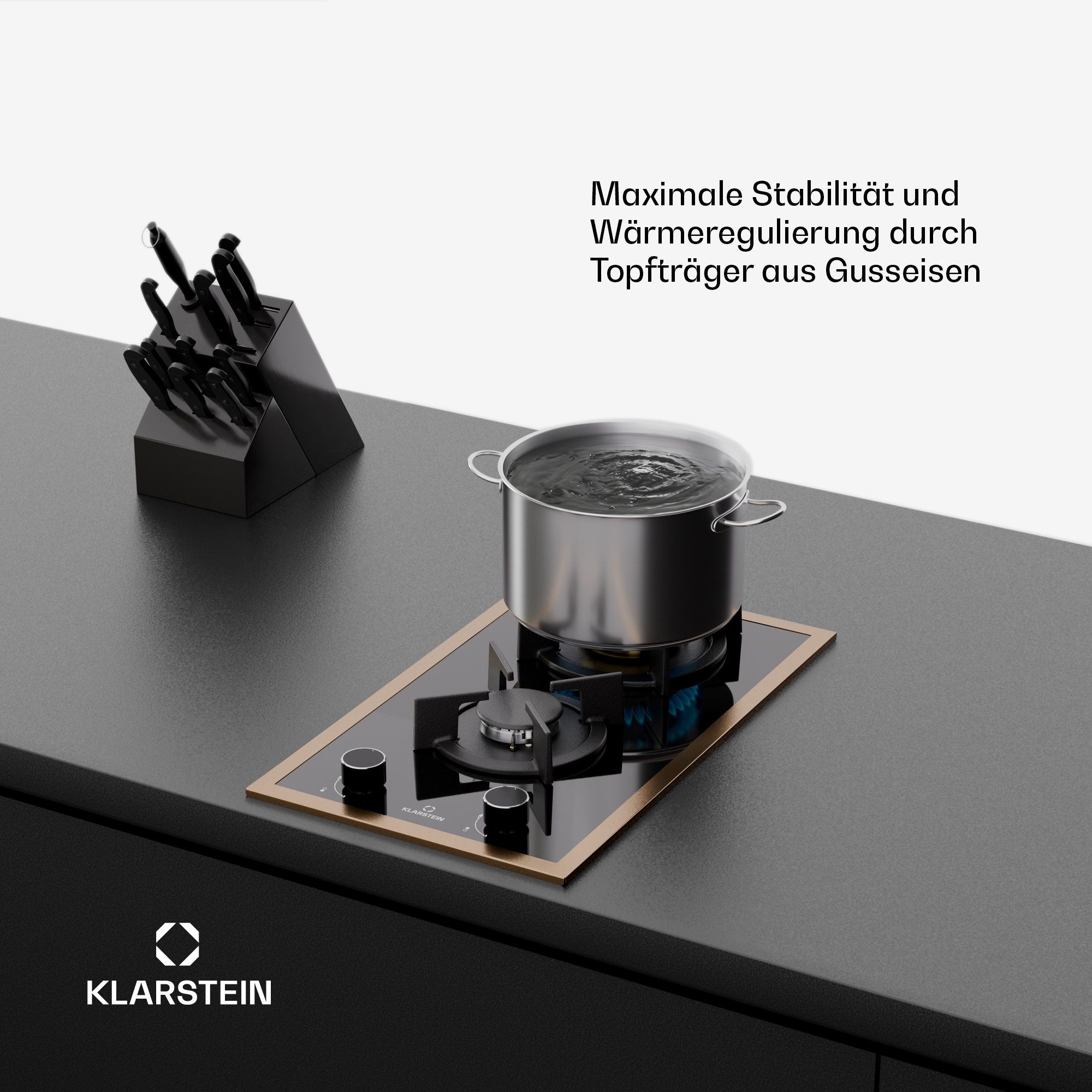 Induktions-Kochfeld Lumiflame
