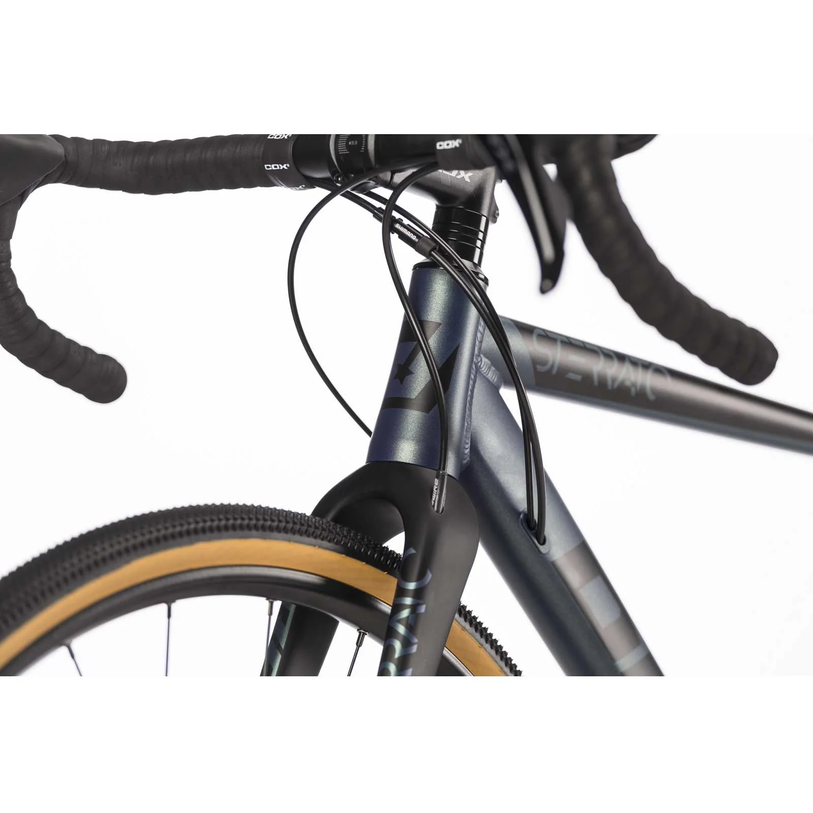 28 Inch Heren Gravel Bike STERRATO 7.0 Fiets 2 x 10 Versnellingen Shimano GRX-400