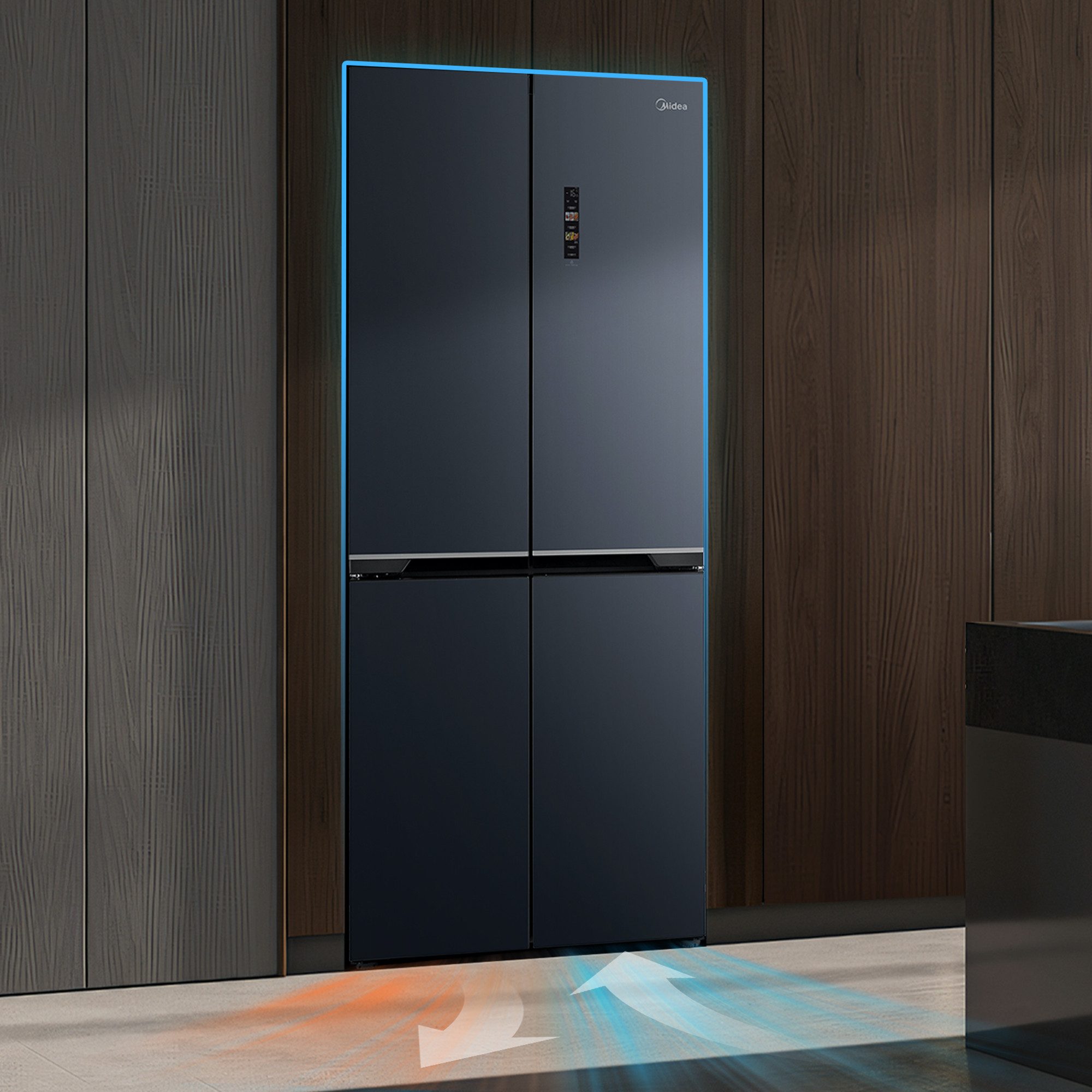 Kühl-/Gefrierkombination INSTA-FIT MASTER MDRM587BIE70