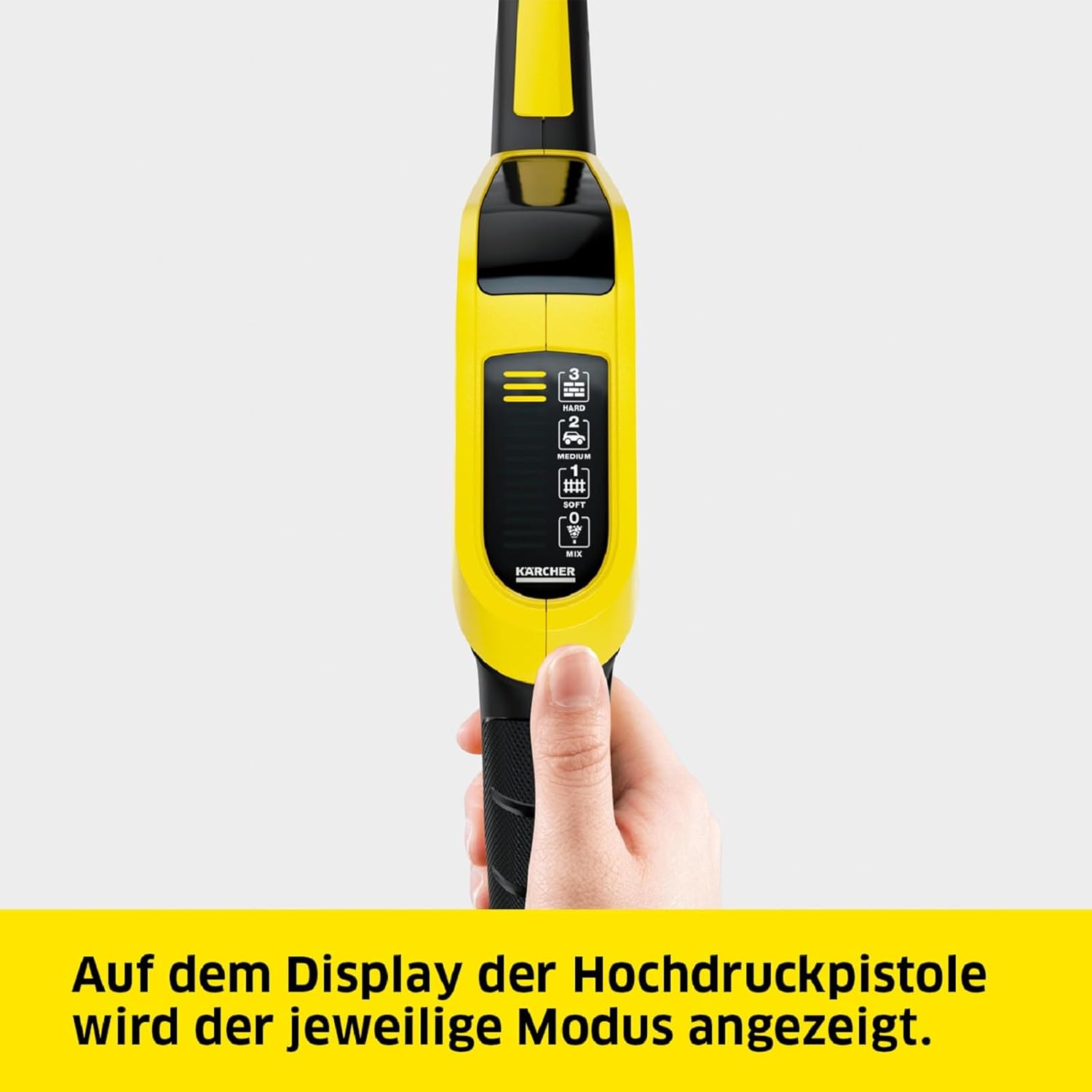 Krcher Hochdruckreiniger K 5 Compact, Druck: max. 145 bar, Durchfluss: max. 500 l/h, Flchenleistung: 40 m/h, Wasserfilter, Gewicht: 12 kg, Hochdruckschlauch und -pistole, Dreckfrser, Strahlrohr