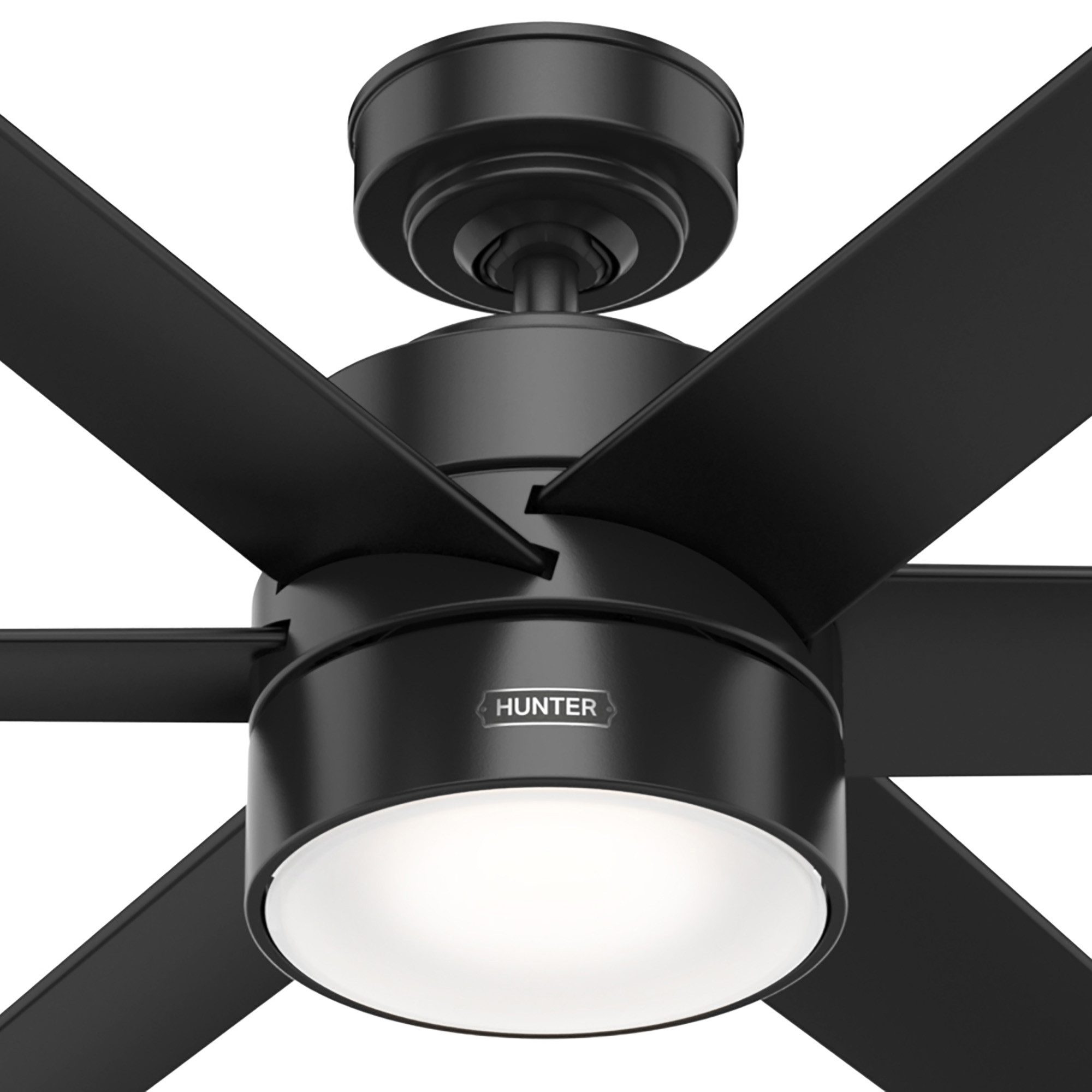 Deckenventilator DC Deckenventilator Solaria Schwarz 183 cm mit LED