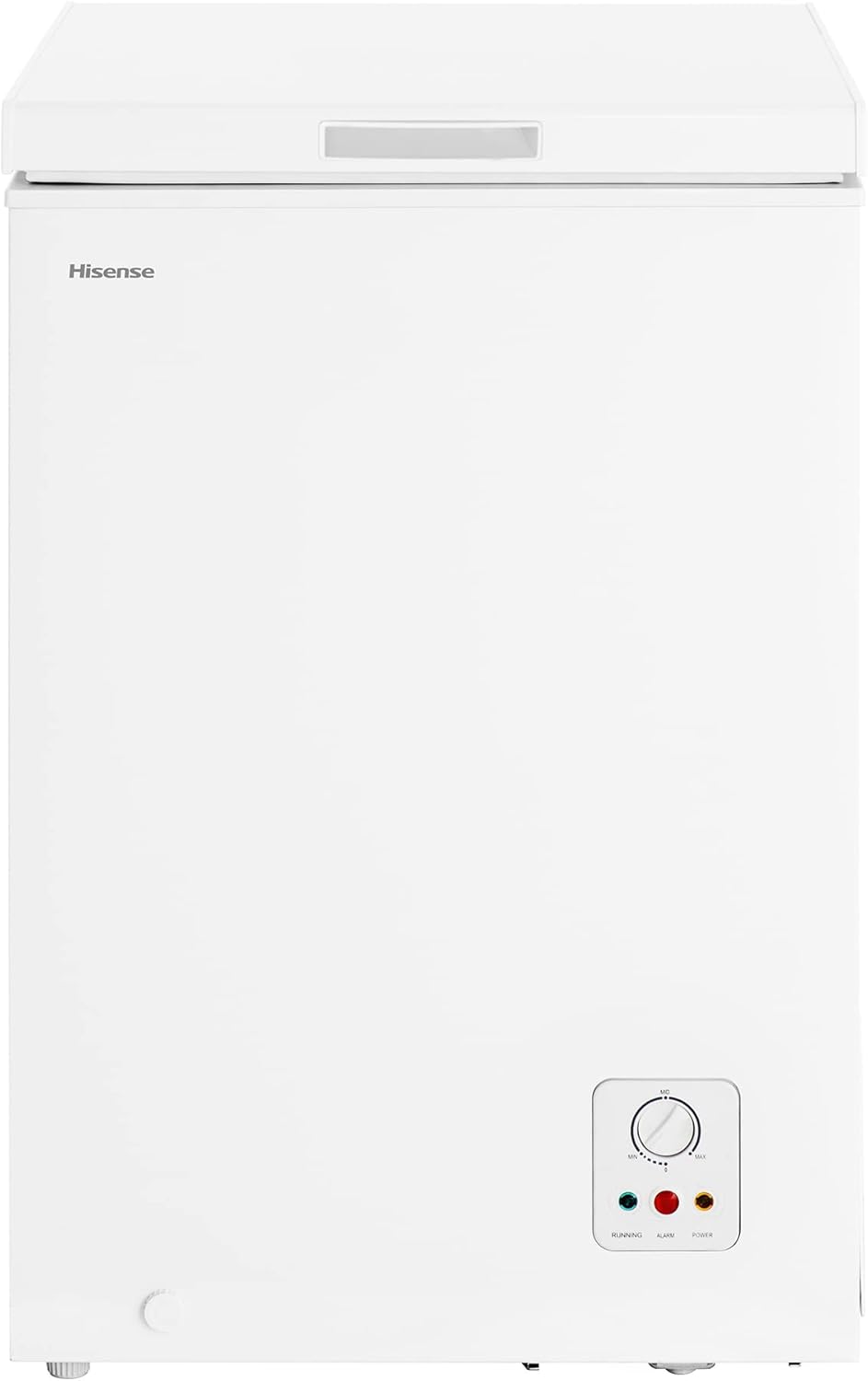 Hisense MCF95E Congelatore a Pozzo 95 L di capacità, Silenzioso 40 dB, Bianco, 54.6 x 47.9 x 85.4 cm