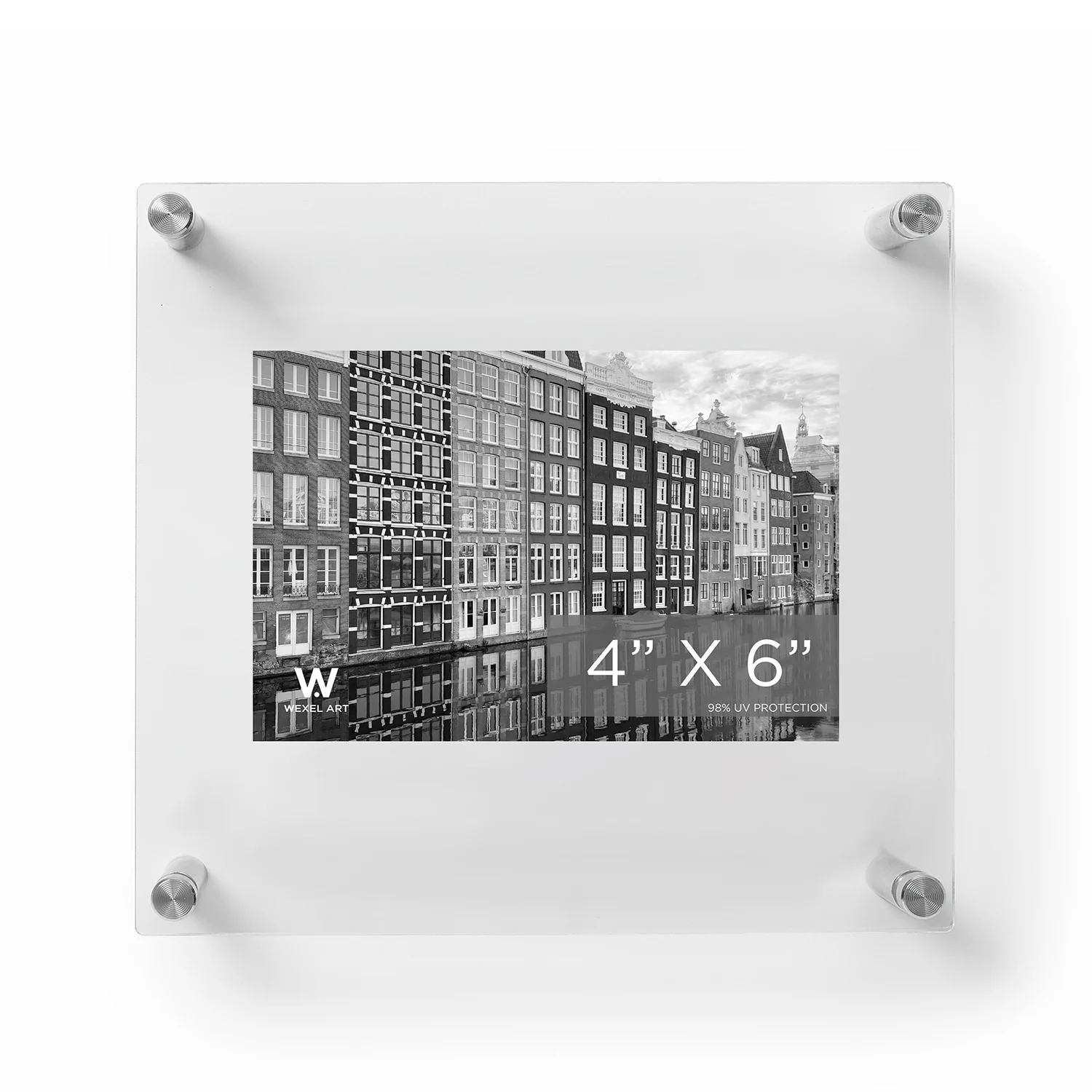 Modern UV-Grade Acrylic Floating Wall Frame