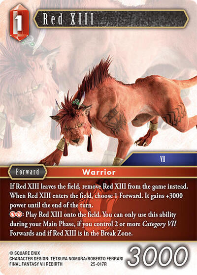 Red XIII - 25-017R