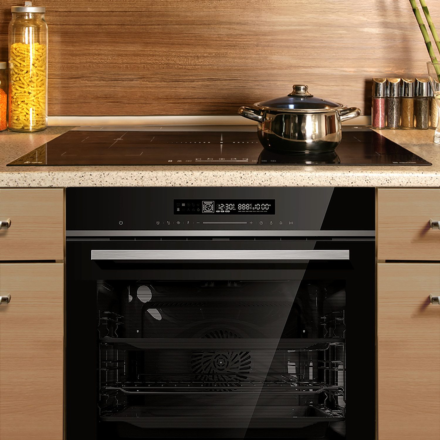 Backofen-Set Backofen und Induktionskochfeld SET8019IH890FZ