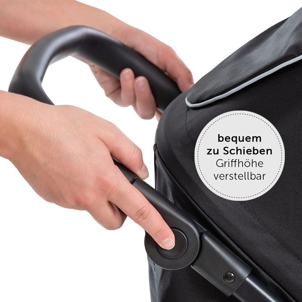 Kinder-Buggy Rapid 4 - Caviar Black