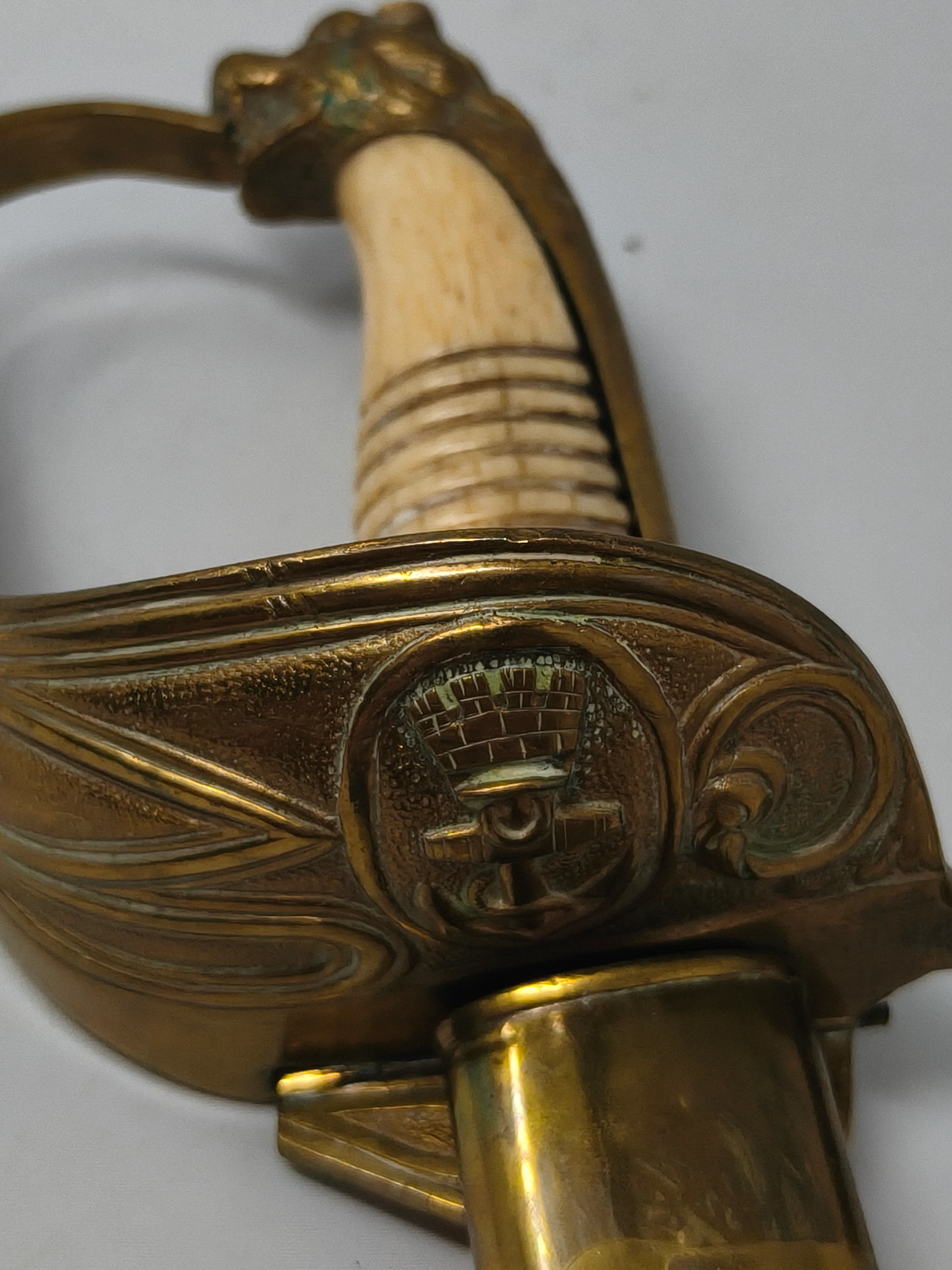 II Rep��blica Marine Official Ceremonial Saber. Spain
