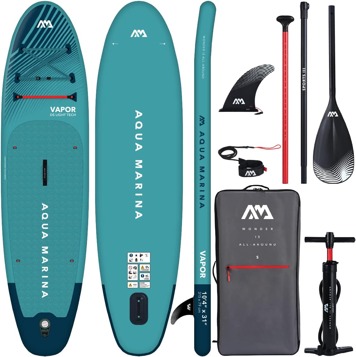 Aqua Marina Vapor, Stand Up Paddleboard Unisex