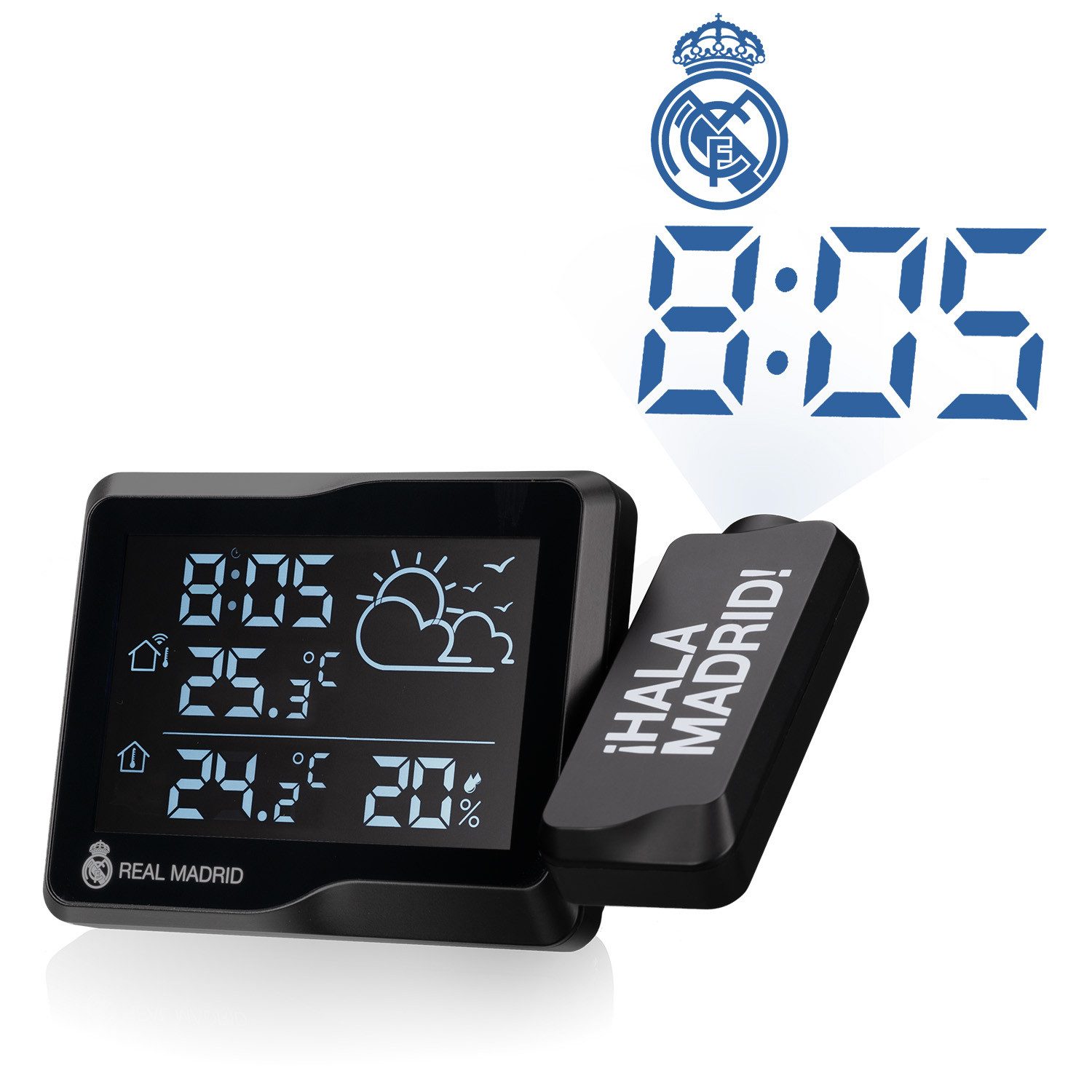 Wetterstation Real Madrid Projektions-Funkwetterstation