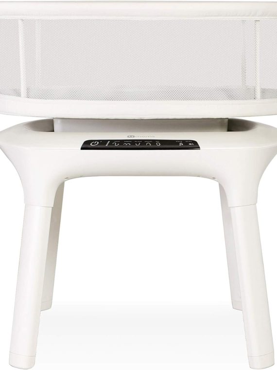 Brand Sleep Adjustable Baby Bassinet &ndash; 5 Motions & Speeds, 4 Soothing Sounds, 2 Heights