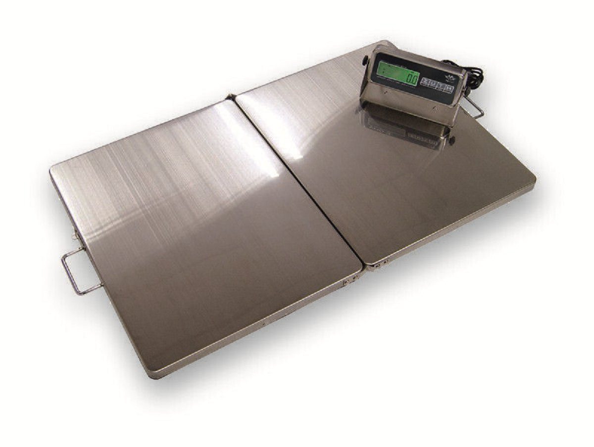 Feinwaage Klappbare XL Tierwaage & Plattformwaage 300kg/100g VHD3