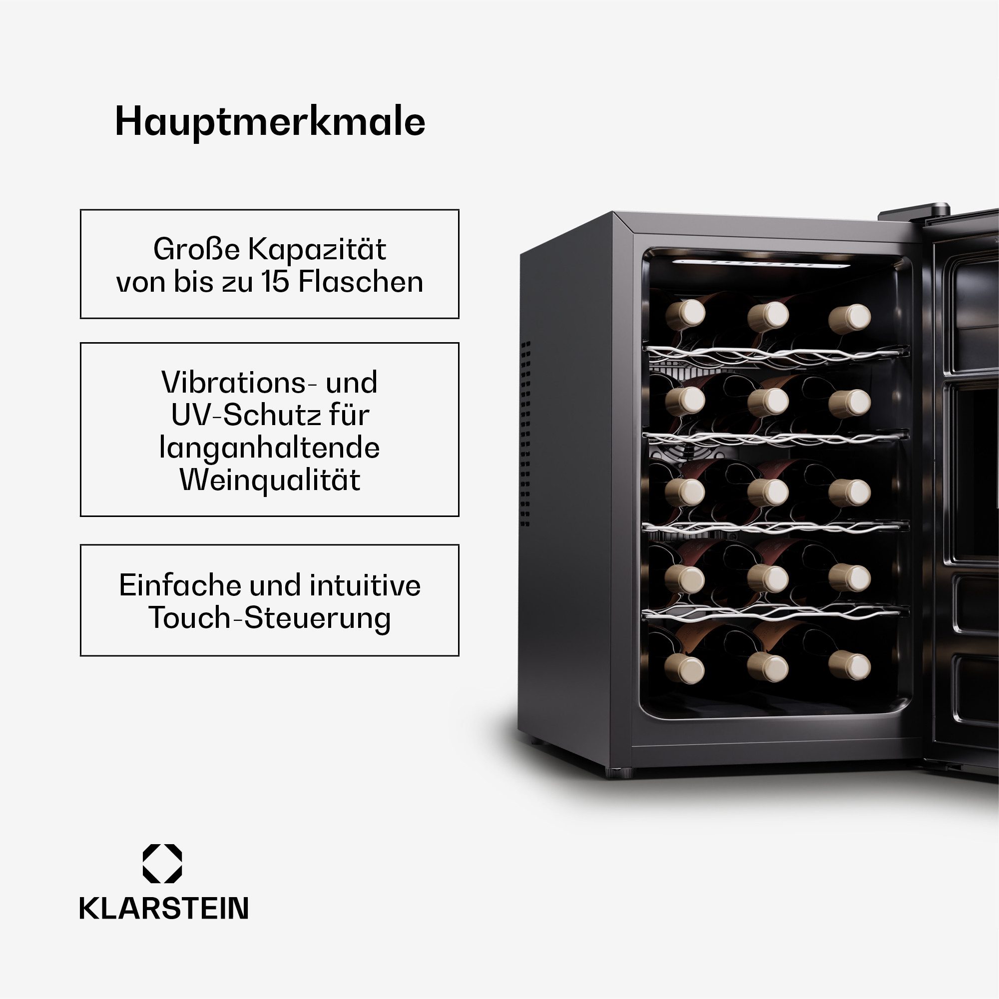 Weinkühlschrank Silent Vino 15 Uno