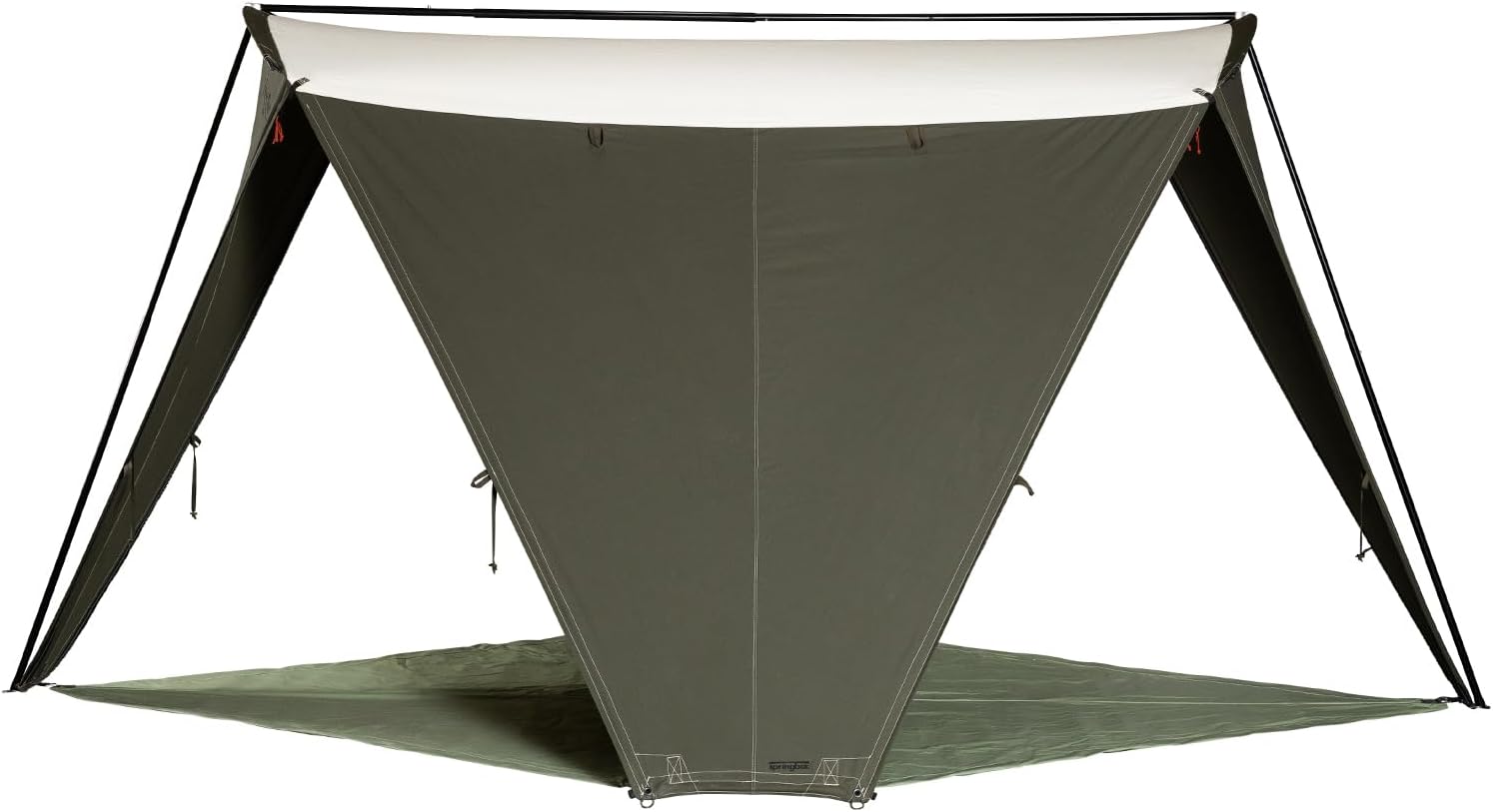 Springbar Leisure Port Segeltuch-Baldachin, Schattenzelt, wandelbar, Pop-Up-Unterstand (OD Green, 10 x 14 cm, 8 Personen)