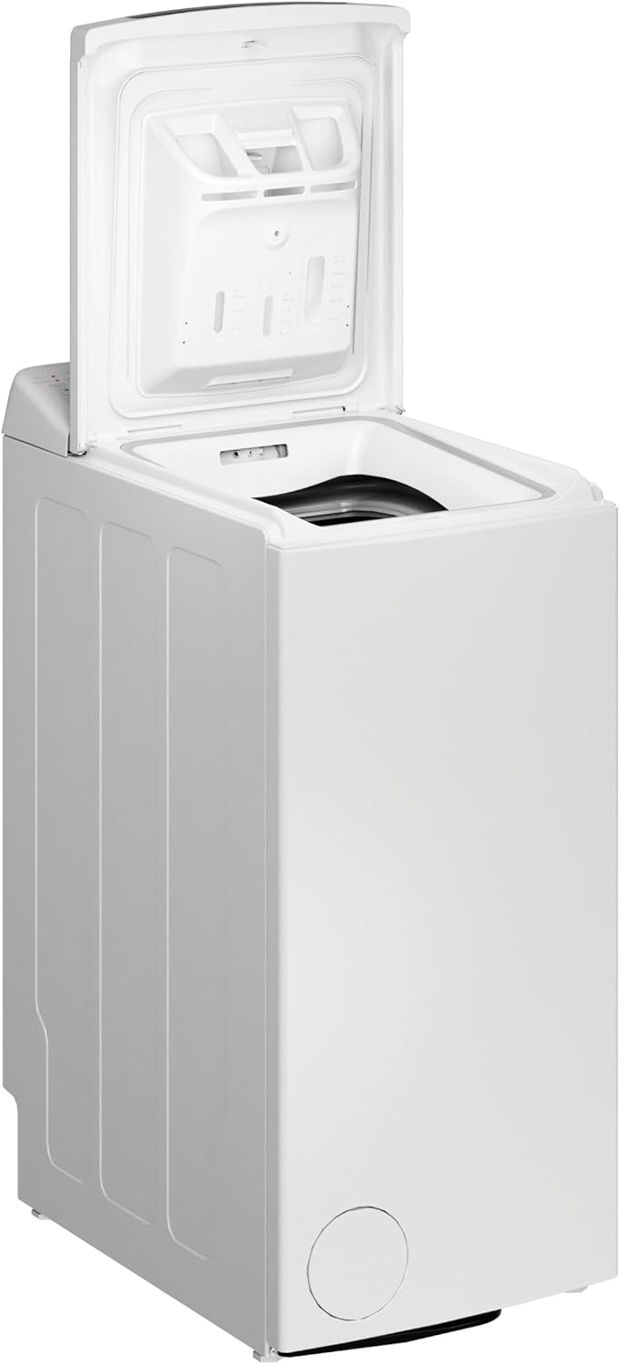 Whirlpool TDLR 6251BS IT/1 – Waschmaschine, 6 kg, Toplader Slim, freistehend, 1200 U/min, Klasse B, 6. Sensor, Colours 15°, FreshCare, 40 x 60 x 90 cm