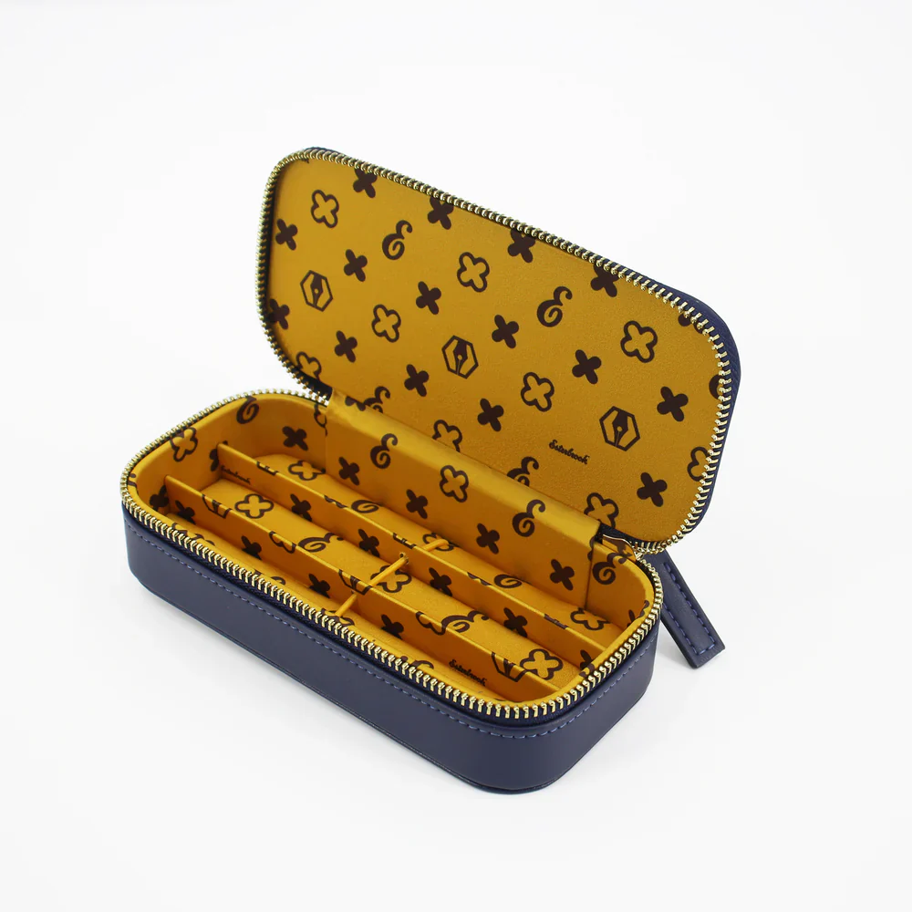 Esterbrook Pen Nook - Triple Pen Case - Blue Dandelion