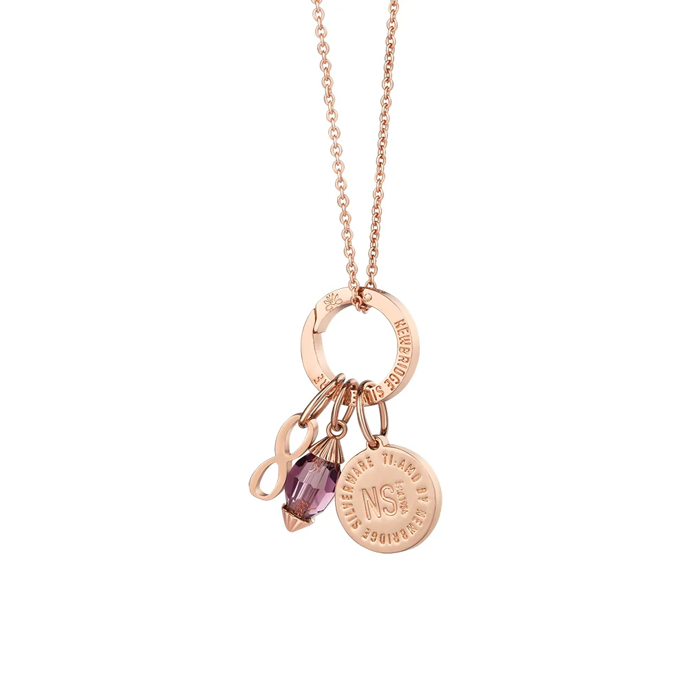Newbridge Silverware Birthstone Pendant Necklace