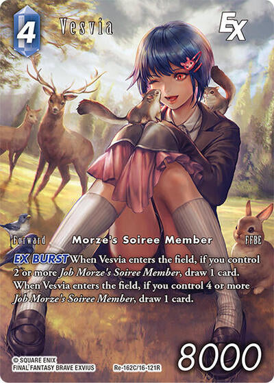 Vesvia EX (Full Art) - Re-162C/16-121R