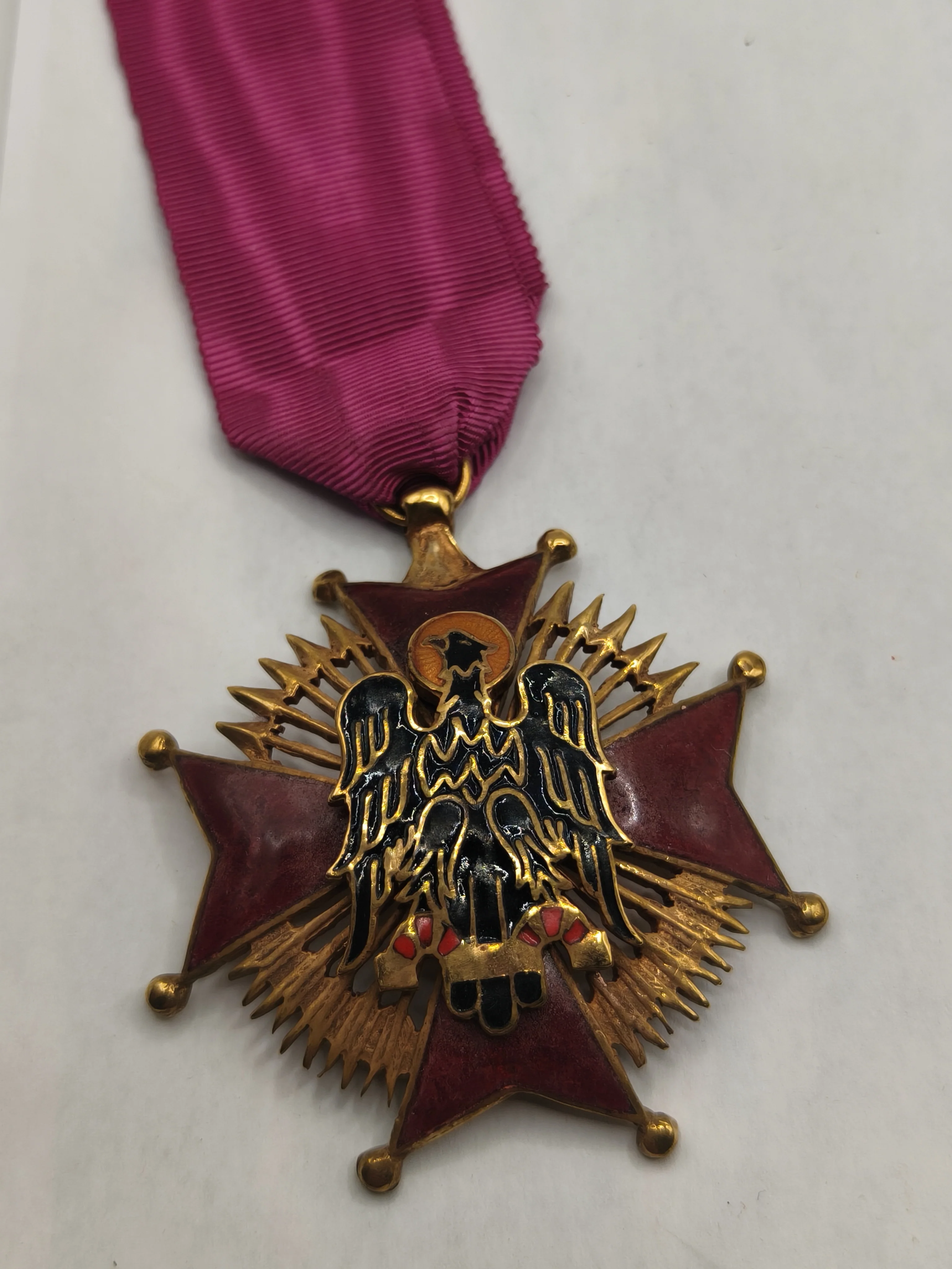Medalla orden Cisneros Espa?a