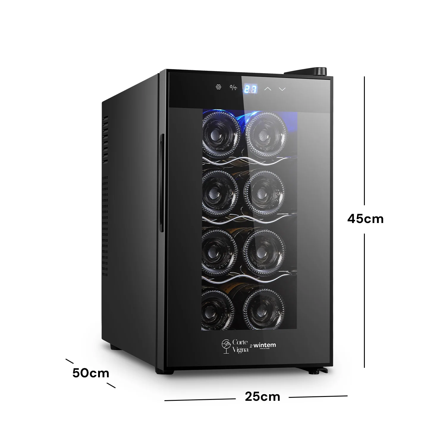 Cantinetta Vino Frigo Per 8 Bottiglie Di Vino 25L