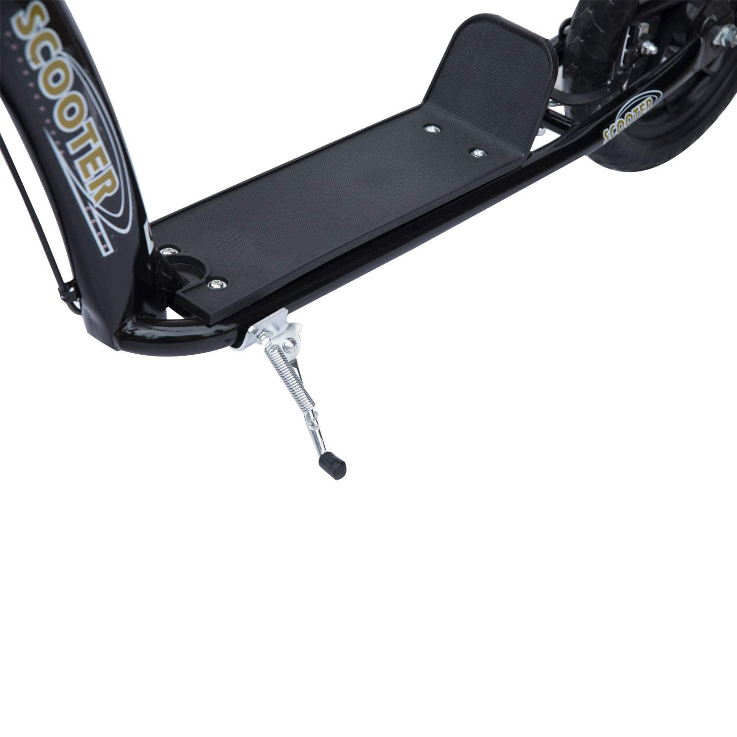 kinderstep scooter step stadsscooter kinderscooter kickboard 12 inch zwart 120 x 52 x 80-88 cm