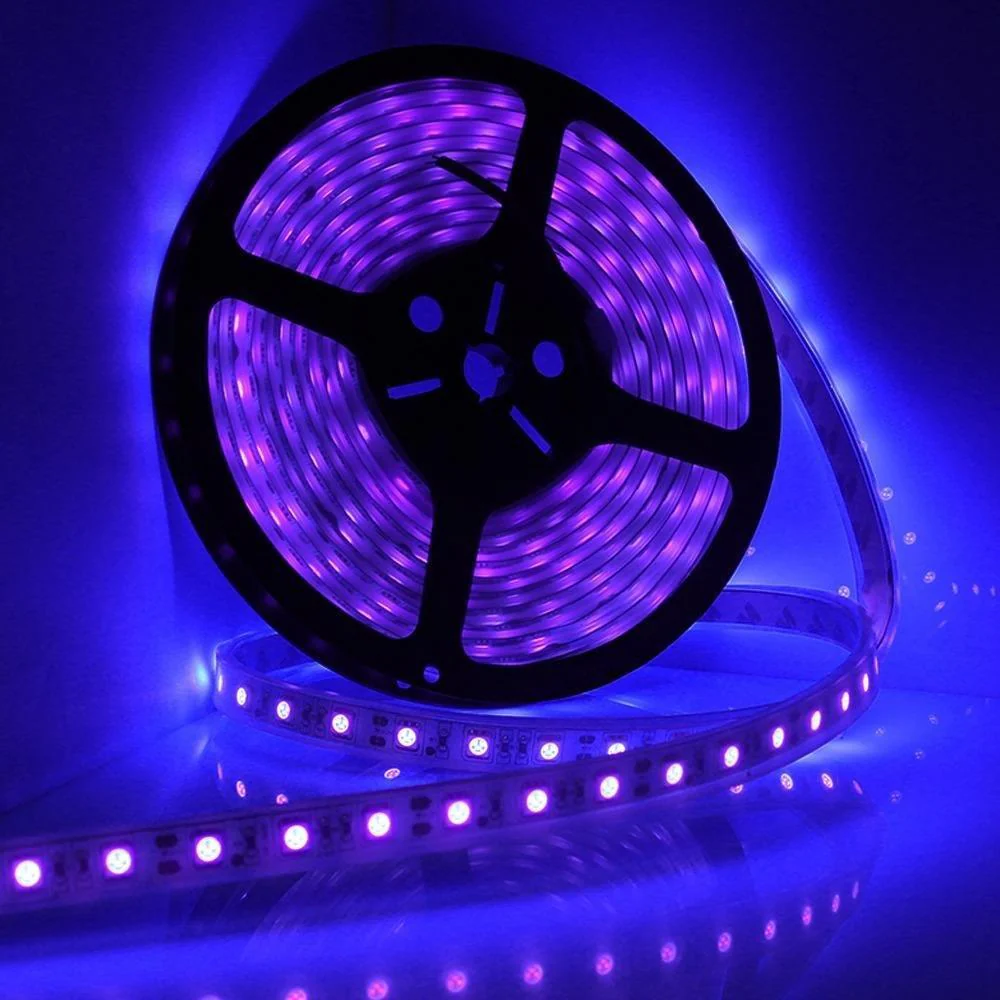 Ultra Violet, UV Night Fishing LED Light Strip, 16.5ft, 100% Waterproof