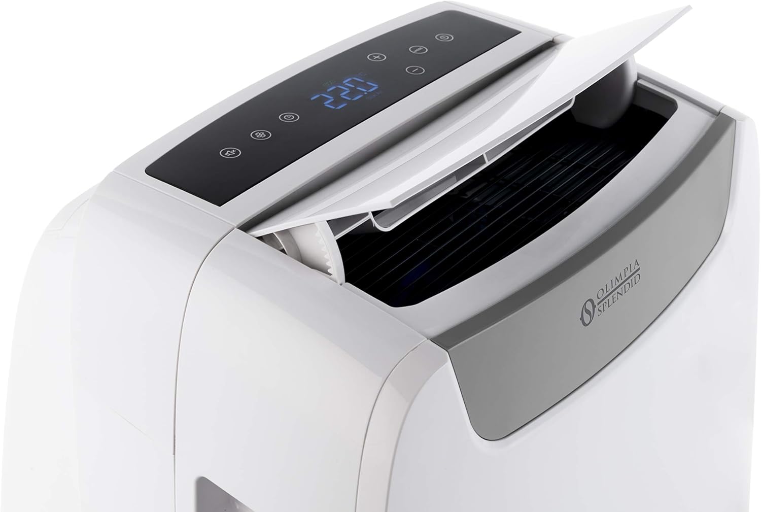 Olimpia Splendid, Dolceclima 14 HP Wifi, Climatizzatore Portatile 14.000 BTU / h, Classe A, Potenza 3,5 kW, Funzioni Raffrescamento, Deumidificazione e Ventilazione, Wifi Integrato