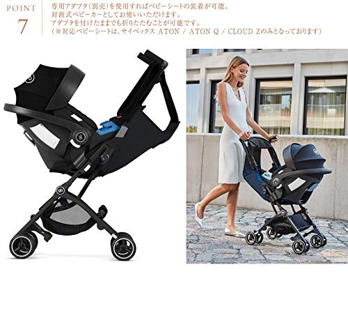 gb Gold Passeggino Pockit  All Terrain, Ultracompatto, 0 22 kg, Dalla Nascita a circa 4 anni, Night Blue : Prima infanzia