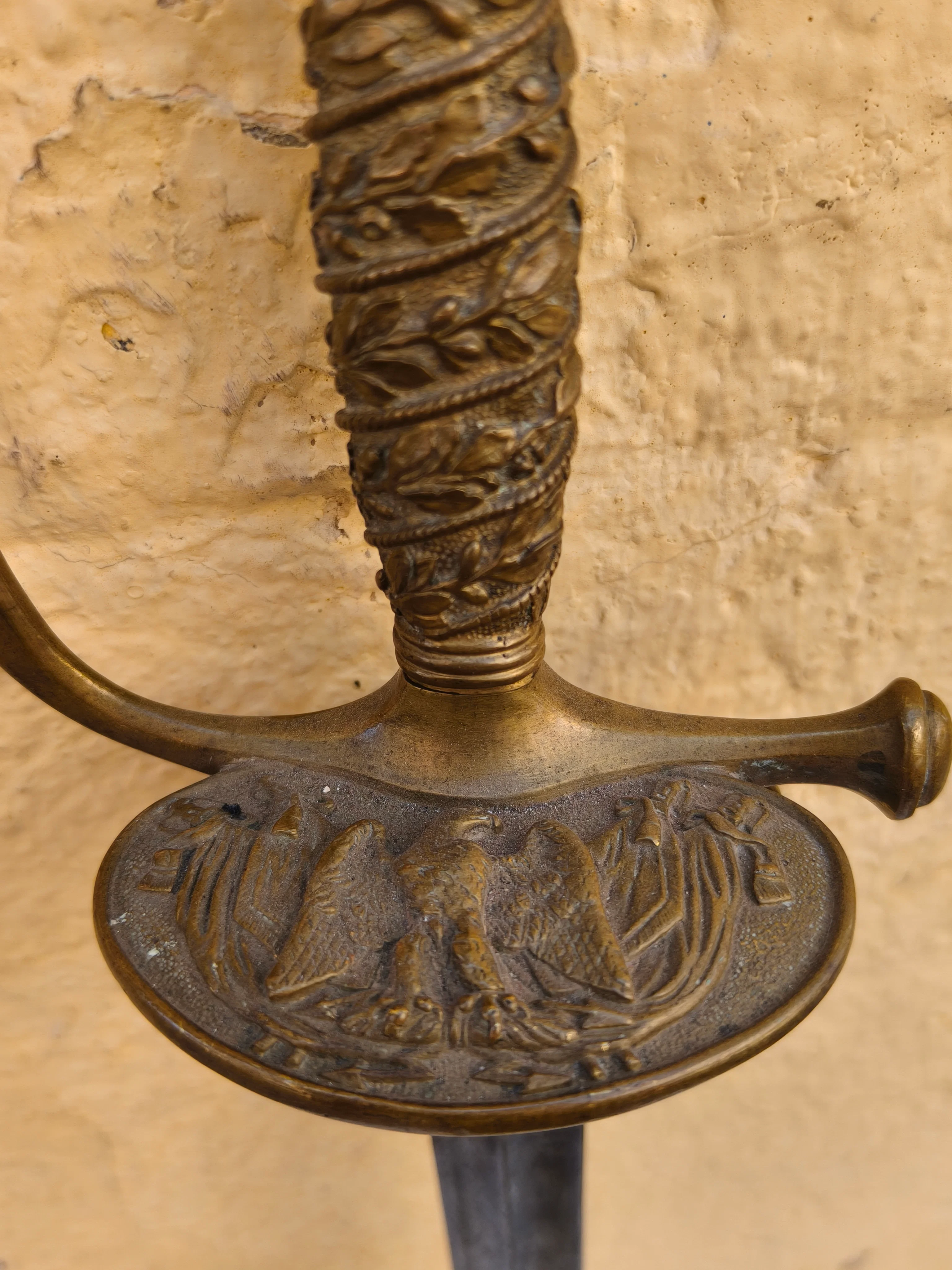 French Napoleon III Military Dress Sword.