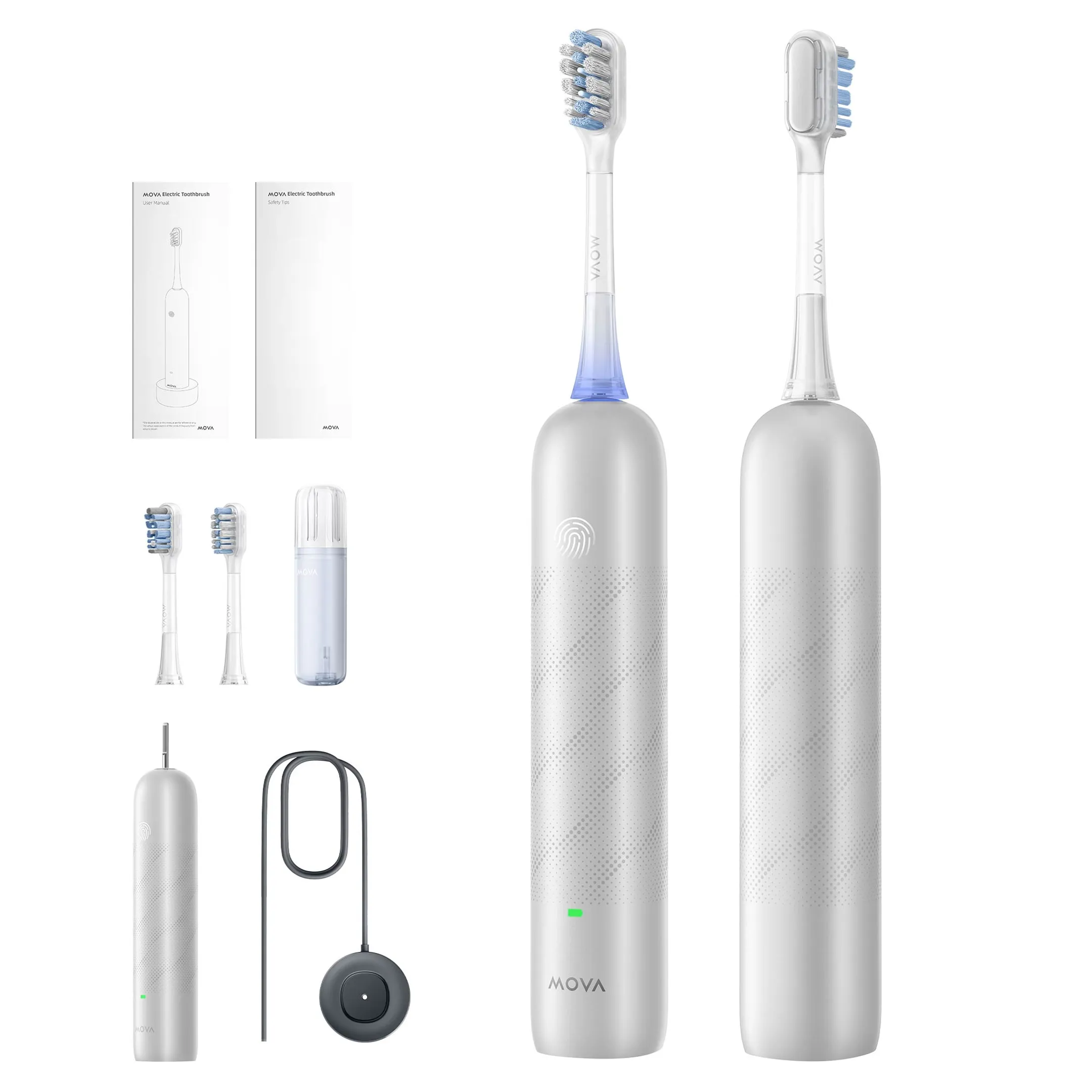 MOVA Elektrische tandenborstel Fresh Pro Zilver