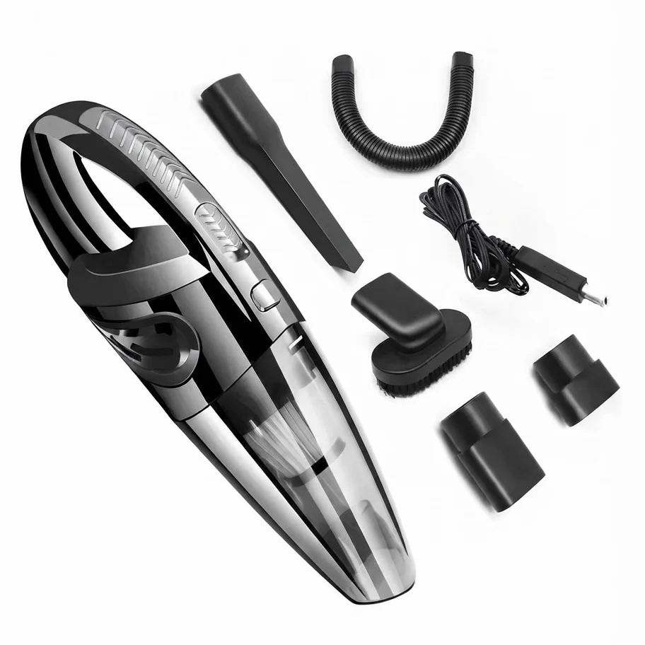 Handheld Vacuum Cleaner �C 9000Pa Cyclone Suction, Cordless & Lightweight for Home, Car & Pet Hair Cleanup
