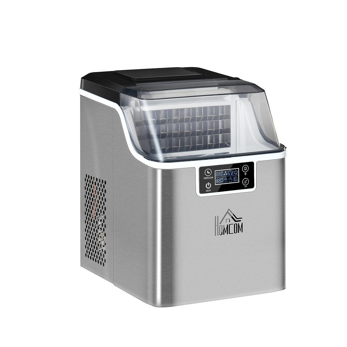 Eiswürfelmaschine Eiswürfelmaschine mit 3,2 L Wassetank Eiswürfelbereiter