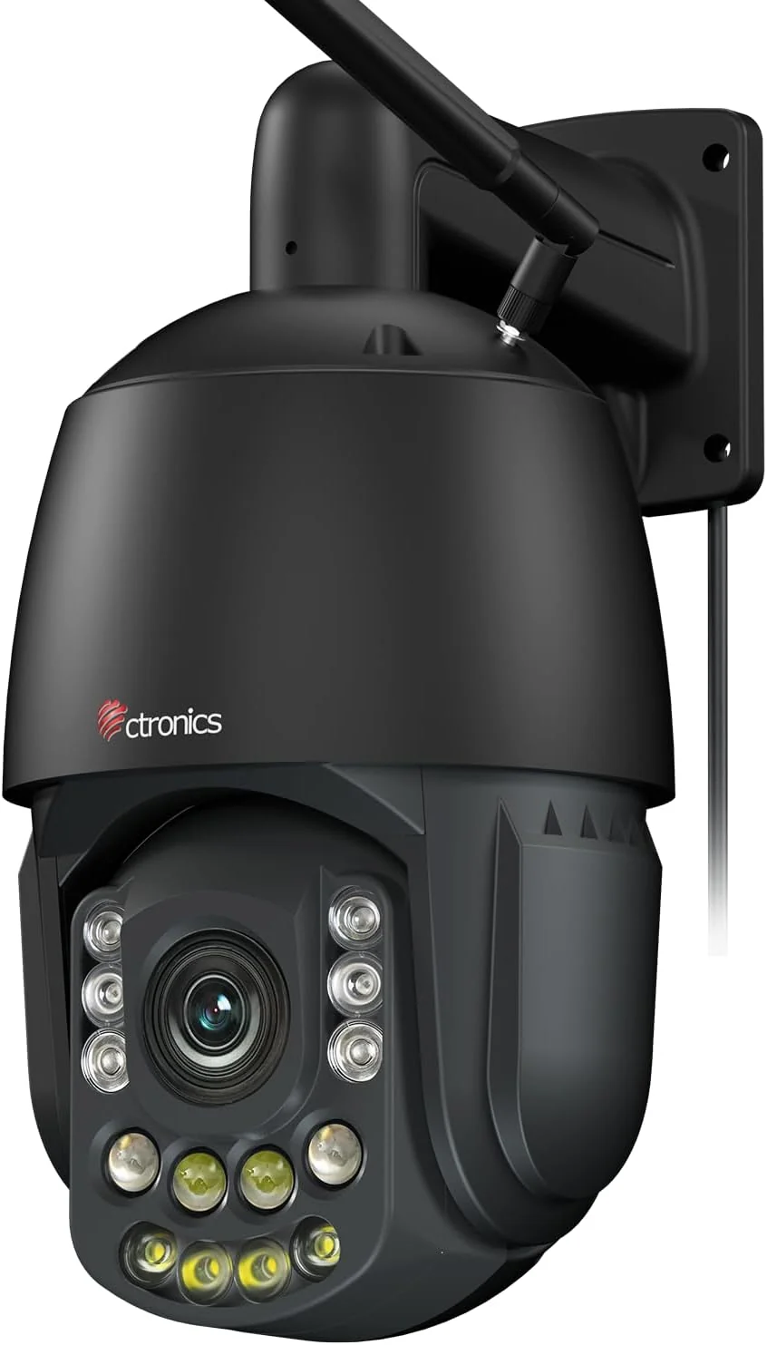 Ctronics 4K 30X 3D Optischer Zoom Überwachungskamera Aussen WLAN
