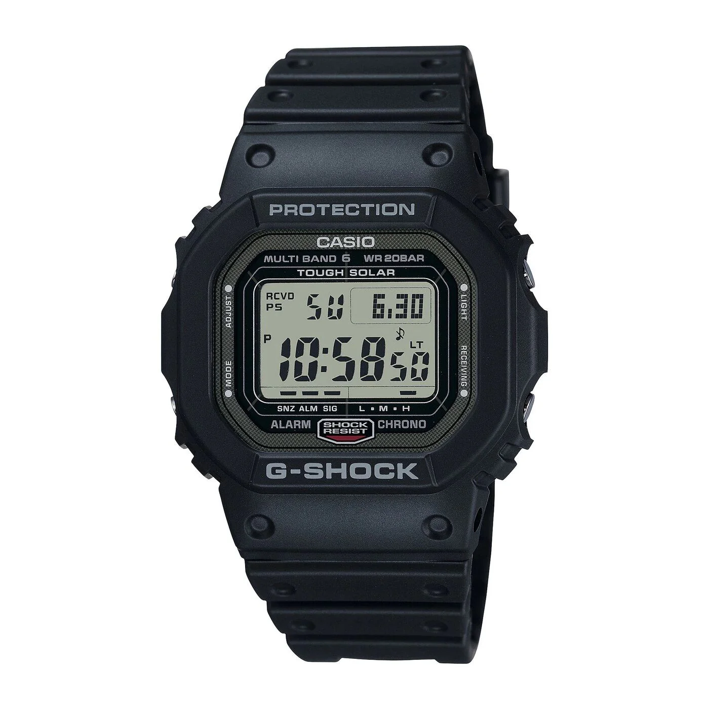 Orologio G-Shock GW-5000U-1ER in acciaio solare e radio controllato