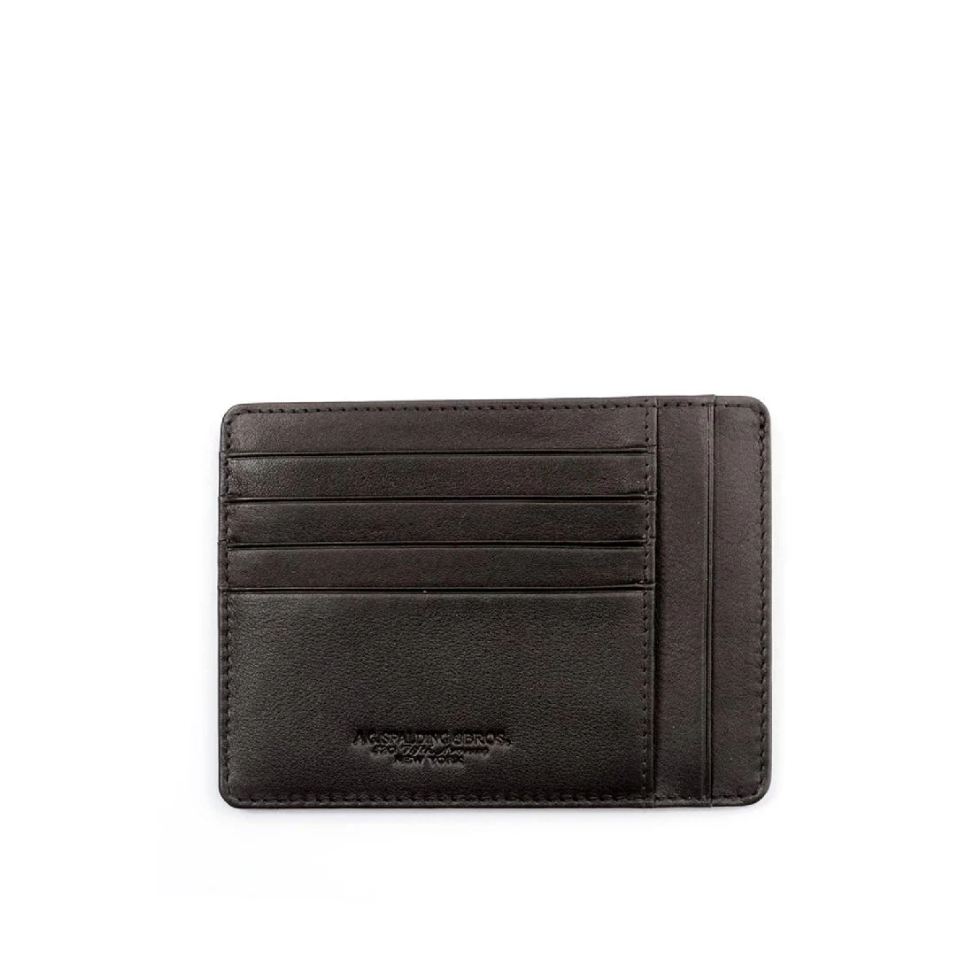 Portacarte Spalding & Bros Washington grande marrone 175139U254