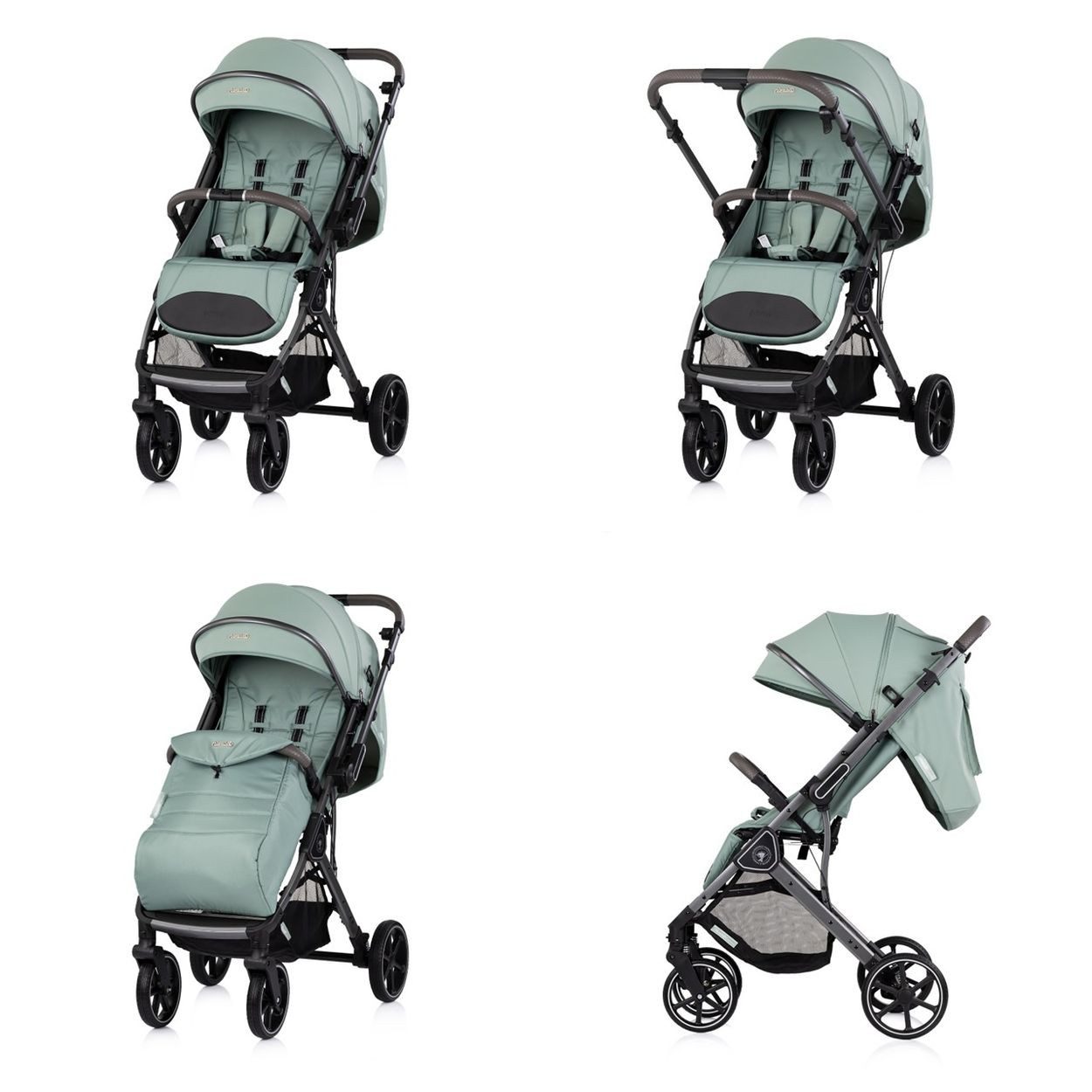 Kinder-Buggy Kinderwagen Omnia RU-Räder