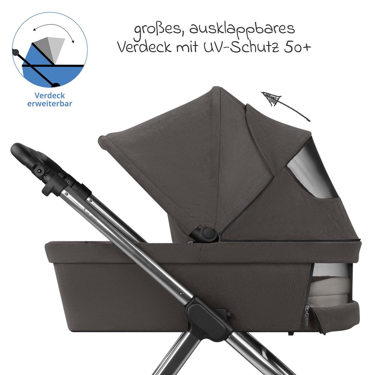 Kombi-Kinderwagen Samba 2 - Almond
