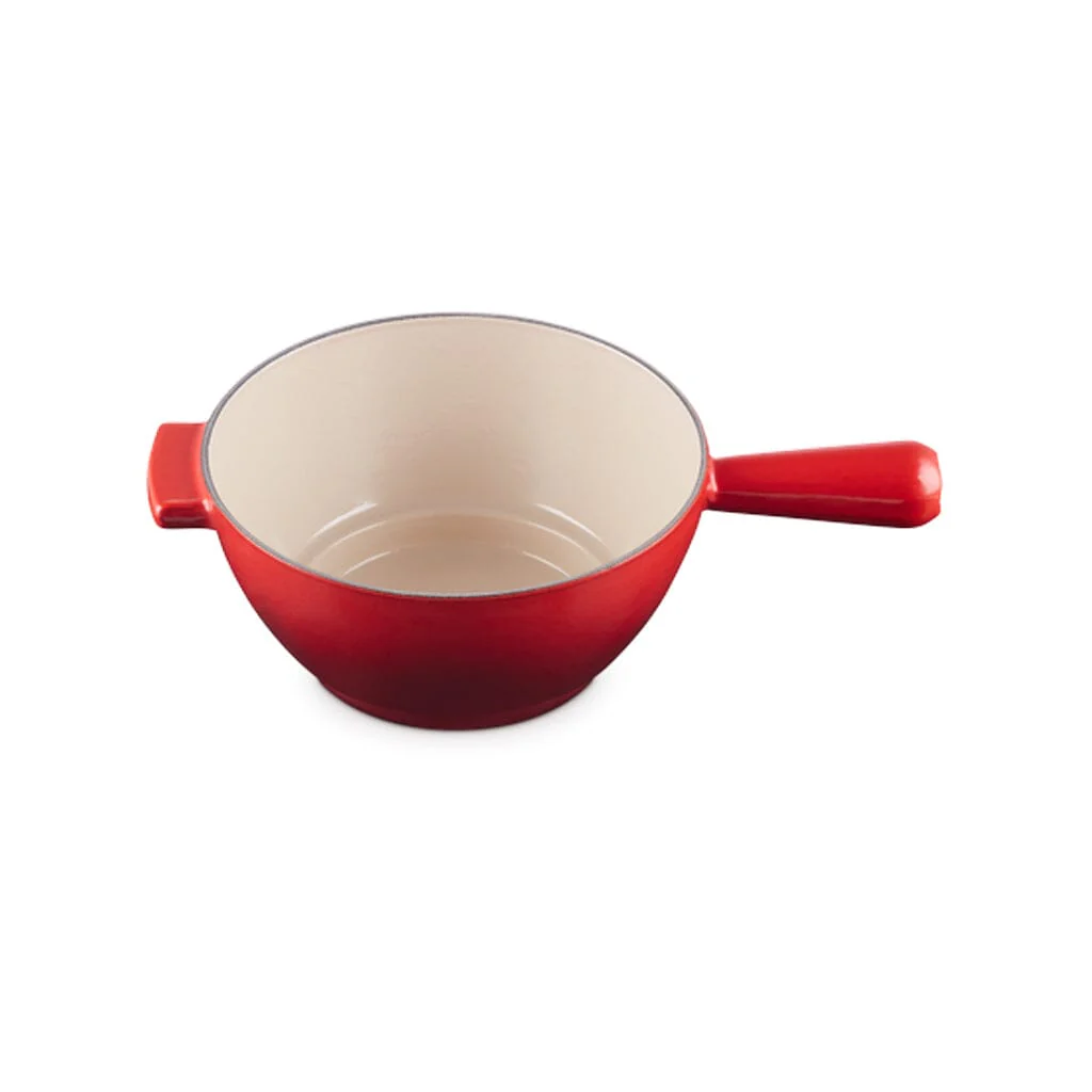 Le Creuset - Set fonduta, adatto anche per formaggio, colore ciliegia 20 cm 2 l