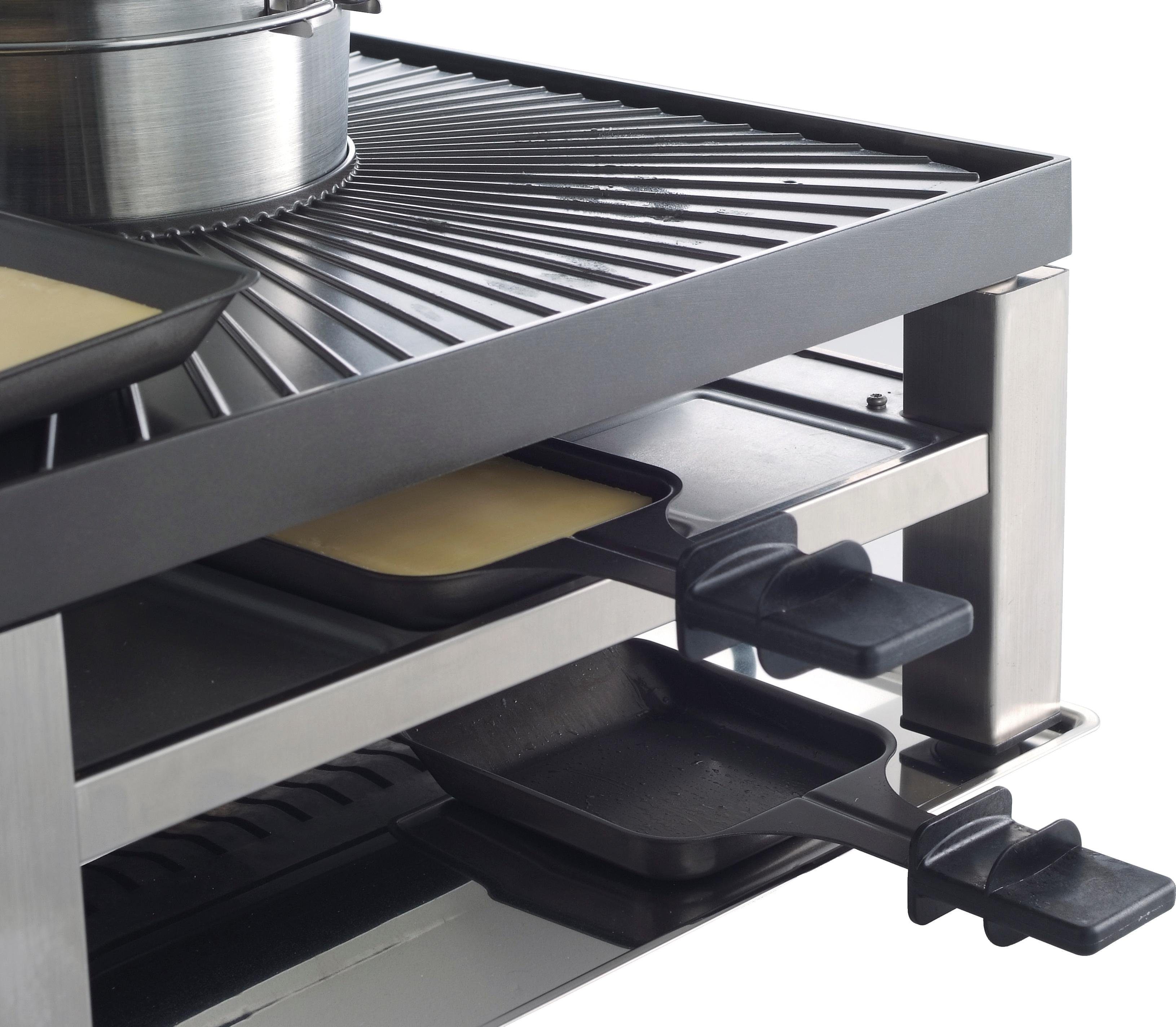 Tischgrill COMBI-GRILL 3 IN 1, Fondue, Raclette, Grill