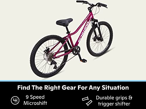 Schwinn Mountain Unisex Adulto Magenta 24 Zoll Reifen