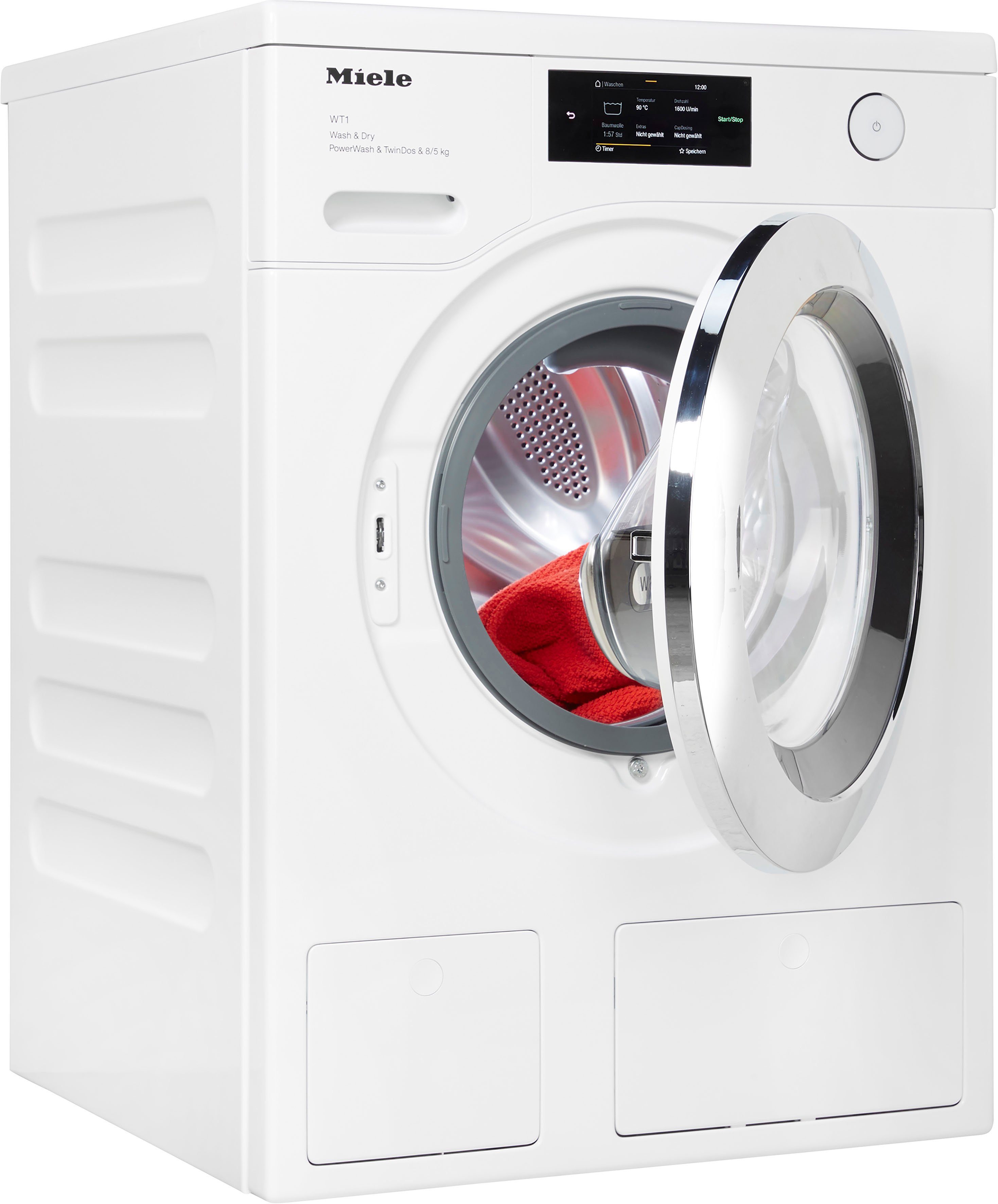 Waschtrockner WTR860WPM PWash&TDos 8/5 kg