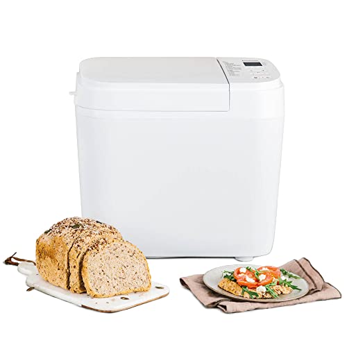 Panasonic SD B2510WXE Macchina per il Pane Automatica, Programma Senza Glutine, Modello Orizzontale, 21 Programmi Automatici, Doppio Sensore di Temperatura, Timer Digitale 13 Ore, Display LCD, Bianco : Amazon.it: Casa e cucina