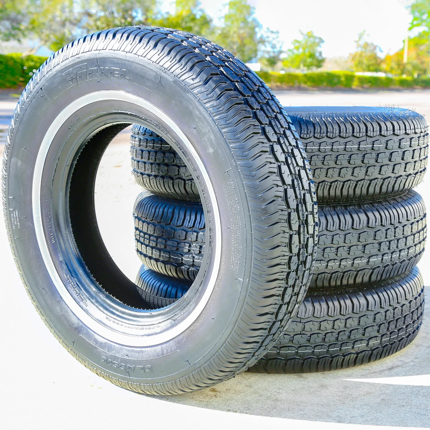 Tornel Classic 155/80R13 All-Season Touring Tires – Set of 4 for Passenger Cars (Fits Toyota Corolla, Tercel & More)