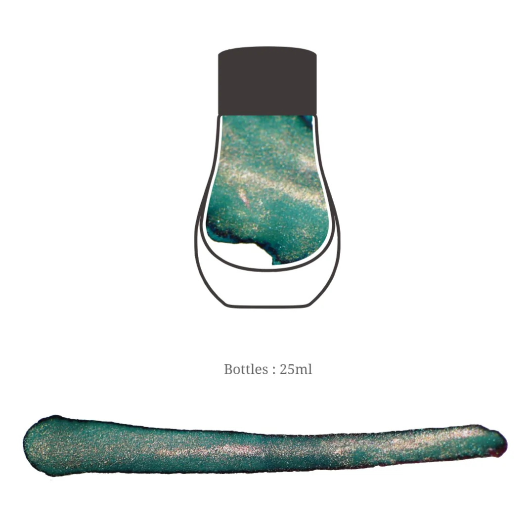 Dominant Industry Les Falaises a ��tretat - Pearl Series Ink Bottle