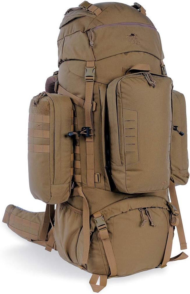 Tasmanian Tiger TT Range Pack MK II 90+10 Trekking-Rucksack 100L Molle-Kompatibel mit abnehmbarem Daypack-Rucksack